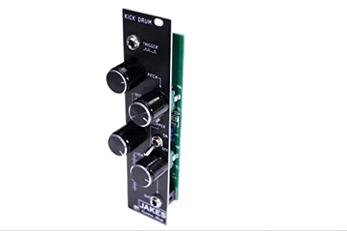 Generic Kick Drum Eurorack Modul mit 808 Style Pitch, Decay, Tone, Clipper Switch und Level Controls von Generic