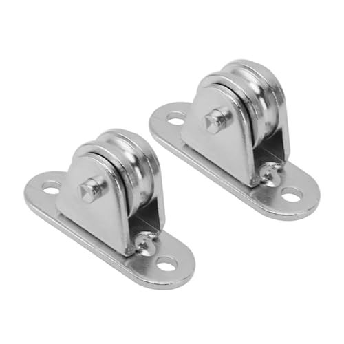 Kleine Riemenscheibenblock, Riemenscheibe -Rollen an der Wandladung von 176 Pfund Arbeitseinsparung für Deckenleuchten (2PCS) von Generic