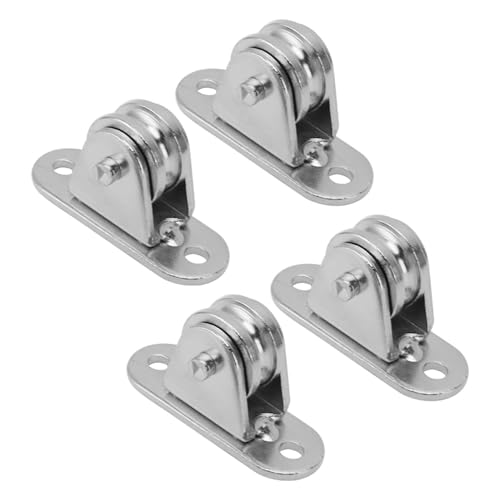 Kleine Riemenscheibenblock, Riemenscheibe -Rollen an der Wandladung von 176 Pfund Arbeitseinsparung für Deckenleuchten (4PCS) von Generic