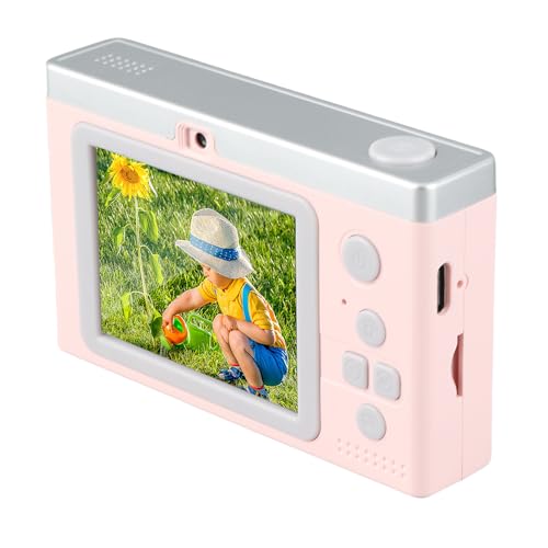Kompakt Kleine Kamera, Digitalkamera ABS Aluminiumlegierung für die Fotografie (PINK) von Generic