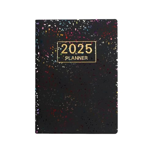 Kompakter Planer - 2025 Planer mit To-Do-Listen und Gewohnheits-Trackern | Akademischer Monatsplaner Wochenplaner, inspirierende Zitate, Organizer zur Kontrolle der von Generic