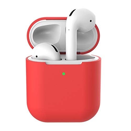 Kompatibel mit Airpods 2 Hülle, ultradünnes Silikon Schutzhülle stoßfestes rutschfestes Case Cover für Airpods 2 Ladekoffer von Generic