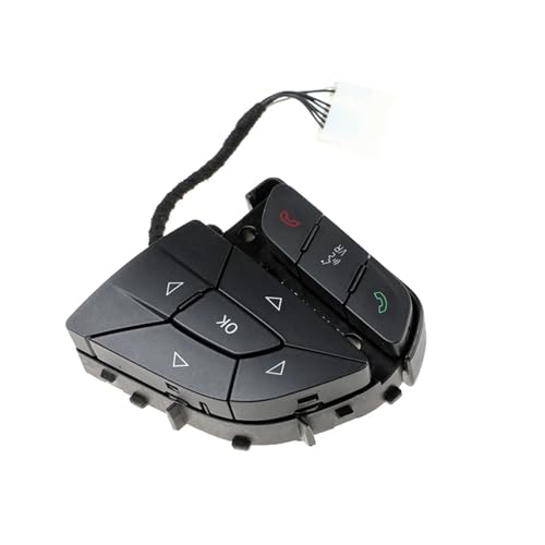 Kompatibel mit Dodge für Durango 2014 2015 68159639AC Multifunktionslenkradtaste Auto Cruise Fernbedienung Schalter Autozubehör Autoinnenraum Kompatibel mit Dodge für Durango 2014 2015 68159639AC Multifunktionslenkradtaste Auto Cruise Fernbedienung Schalter Autozubehör Autoinnenraum von Generic