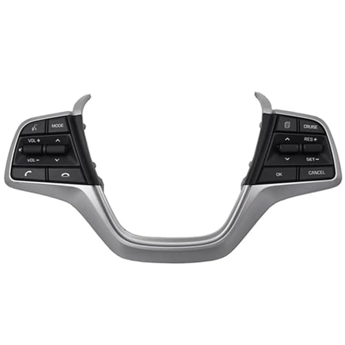 Kompatibel mit Hyundai für Elantra AD 2016 2017 2018 2019 96700F2210 Autotelefon Cruise Button Lenkrad Fernbedienung Schalter Montage Auto Innenraum Kompatibel mit Hyundai für Elantra AD 2016 2017 2018 2019 96700F2210 Autotelefon Cruise Button Lenkrad Fernbedienung Schalter Montage Auto Innenraum von Generic