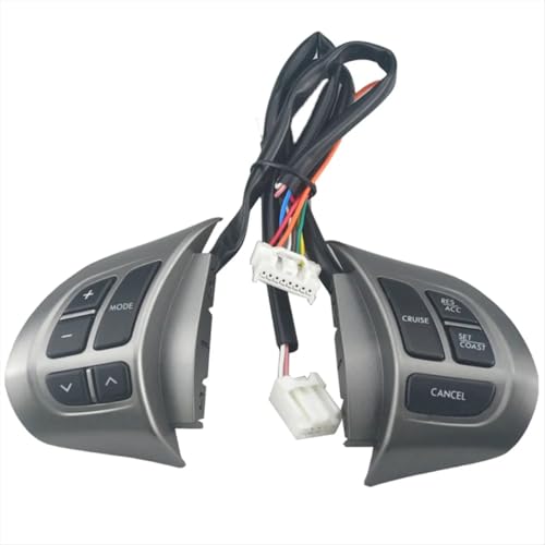 Kompatibel mit Subaru für Forester 2011 2012 Lenkradtaste Tempomat Schalter Auto Lenkradsteuerung Tasten Autozubehör Autoinnenraum Kompatibel mit Subaru für Forester 2011 2012 Lenkradtaste Tempomat Schalter Auto Lenkradsteuerung Tasten Autozubehör Autoinnenraum von Generic