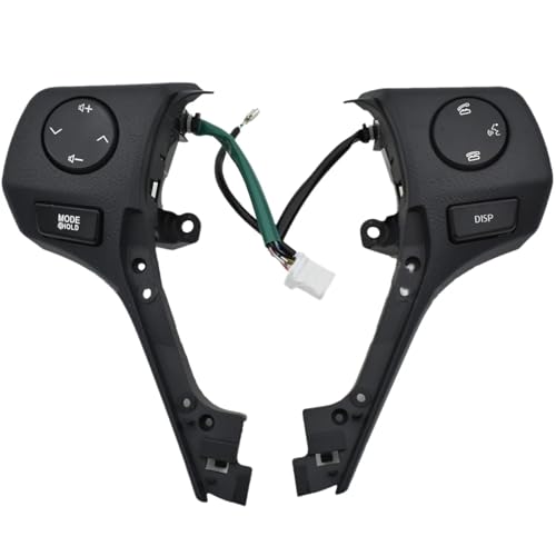 Kompatibel mit Toyota für Rav4 für Corolla 2014 2015 8425002560 Auto Multifunktionslenkrad Cruise Fernbedienung Audio Schalter Taste Lenkradtaste Kompatibel mit Toyota für Rav4 für Corolla 2014 2015 8425002560 Auto Multifunktionslenkrad Cruise Fernbedienung Audio Schalter Taste Lenkradtaste von Generic
