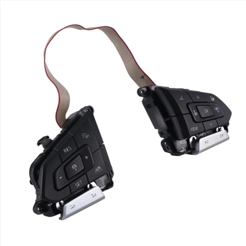 Kompatibel mit VW für Passat B8 für Cc 30D959442 Auto Multifunktionslenkradtaste Auto Tempomat Taste Schalter Autozubehör Lenkradtaste Kompatibel mit VW für Passat B8 für Cc 30D959442 Auto Multifunktionslenkradtaste Auto Tempomat Taste Schalter Autozubehör Lenkradtaste von Generic