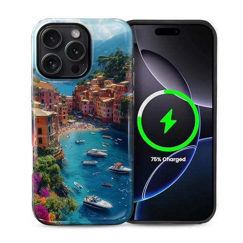 Kompatibel mit iPhone 14 Pro Max Hülle, Hybrid 2-lagige magnetische Hülle kompatibel mit MagSafe Stoßfest Anti-Kratzer für Mädchen, Frauen, Jungen, Männer, Italienischer Sommer für iPhone 14 Pro Max Kompatibel mit iPhone 14 Pro Max Hülle, Hybrid 2-lagige magnetische Hülle kompatibel mit MagSafe Stoßfest Anti-Kratzer für Mädchen, Frauen, Jungen, Männer, Italienischer Sommer für iPhone 14 Pro Max von Generic