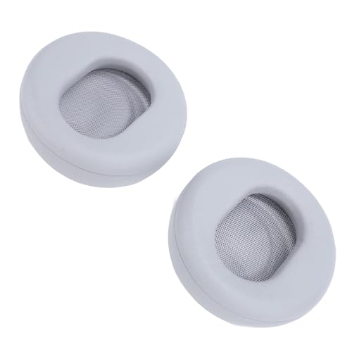 Kopfhörer -Ohrkissen, Glatte Oberflächen -Schall Isolation Kopfhörer Ohrpolster Einfach Eingebautes Weich für Oberflächenkopfhörer 1 2 (Gray) von Generic