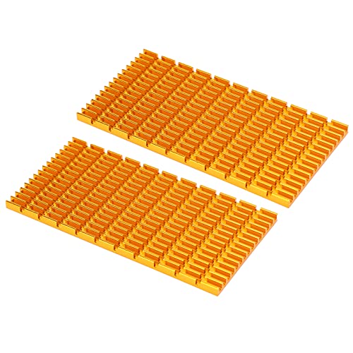 Kühlerkühlkörper, Kühlkörper aus Aluminium, 2 X 0,2 X 4 Zoll, Lamellenwärmekühlerplatine, Kühlkörpermodul, Kühler, Mehrzweck für Router für Leiterplatten Kühlerkühlkörper, Kühlkörper aus Aluminium, 2 X 0,2 X 4 Zoll, Lamellenwärmekühlerplatine, Kühlkörpermodul, Kühler, Mehrzweck für Router für Leiterplatten von Generic