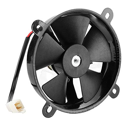 Kühlerlüfterbaugruppe, Kühlerkühlungslüfter Elektrische Kühlerlüftereisen Iron ABS Easy Installation für 150 200 Fahrzeug -ATV Kühlerlüfterbaugruppe, Kühlerkühlungslüfter Elektrische Kühlerlüftereisen Iron ABS Easy Installation für 150 200 Fahrzeug -ATV von Generic