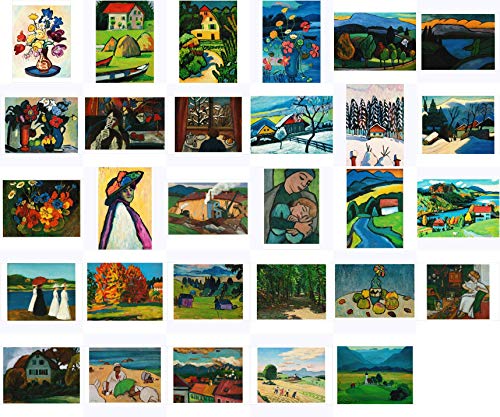 Kunstkarten-Komplett-Set Gabriele Münter von Generic