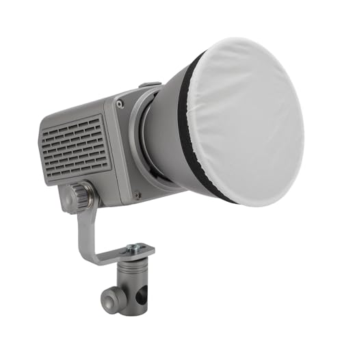 LELLING LED -Video, LCD -Bildschirm 55W 6200LX 6500K LED Fotografie Beleuchtungskris TLCI 96+ für Studio (EU-Stecker) von Generic