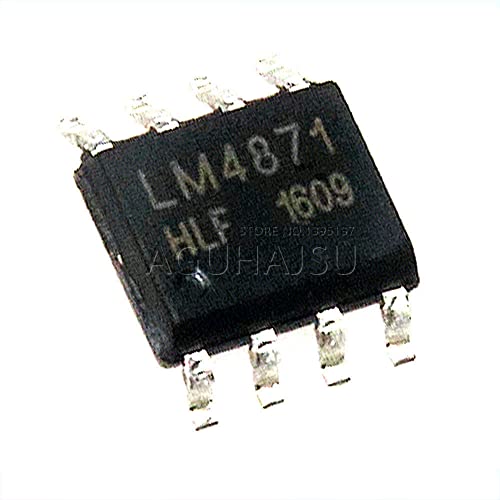 LM4871MX SOP8 LM4871 SOP 4871 SOP-8 3W Audio-Verstärker mit Abschaltmodus, 5 Stück von Generic