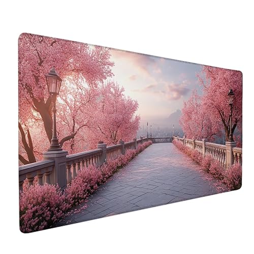 Landschaft Gaming Mauspad XXL 1500x800x3mm, Schreibtischunterlage Baum Mousepad Groß mit Vernähten Kanten, Rutschfester Gummibasis Mauspad Gaming XXXL Desk Mat, Mouse Pad Groß für Büro, PC L-2927 Landschaft Gaming Mauspad XXL 1500x800x3mm, Schreibtischunterlage Baum Mousepad Groß mit Vernähten Kanten, Rutschfester Gummibasis Mauspad Gaming XXXL Desk Mat, Mouse Pad Groß für Büro, PC L-2927 von Generic