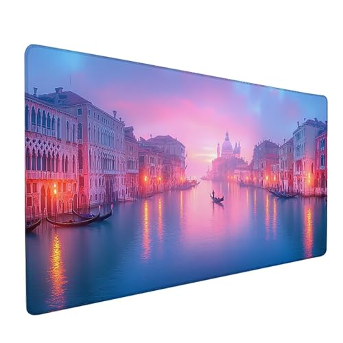 Landschaft Mauspad XXL 1600x800x3mm, HäUser Mousepad Gaming, Schreibtischunterlage mit rutschfeste Gummibasis, Verbessert Präzision und Geschwindigkei Wasserdicht und Langlebig Desk Mat für PC 4-2789 Landschaft Mauspad XXL 1600x800x3mm, HäUser Mousepad Gaming, Schreibtischunterlage mit rutschfeste Gummibasis, Verbessert Präzision und Geschwindigkei Wasserdicht und Langlebig Desk Mat für PC 4-2789 von Generic