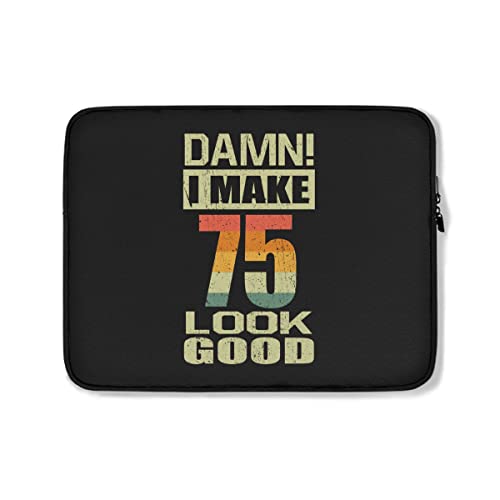 Laptophülle Ich Lasse 75 Gut Aussehen. Lustiger 75. Geburtstag Notebook Hülle Multifunktion Notebooktasche Mode Notebook Hülle Tasche 15In, Für Laptops, Männer von Generic