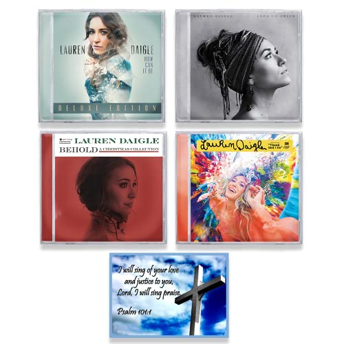 Lauren Daigle CD Discography (How Can It Be, Behold, Look Up Child, Self-Titled) Includes Bonus Art Card von Generic