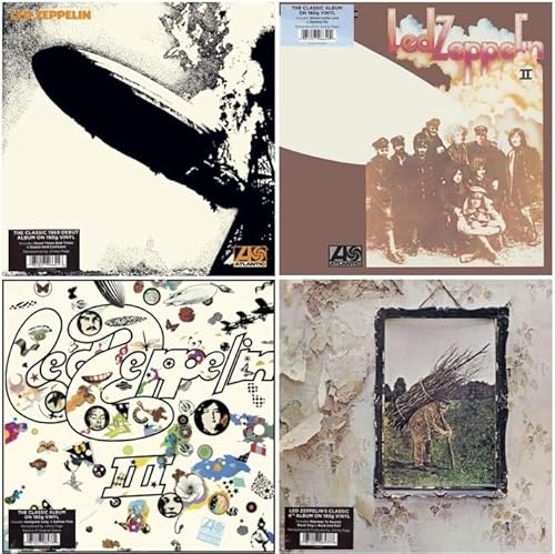 Led Zeppelin 180-Gram Vinyl Classic Album Collection: Led Zeppelin I II III IV (Zoso) 4-Pack von Generic