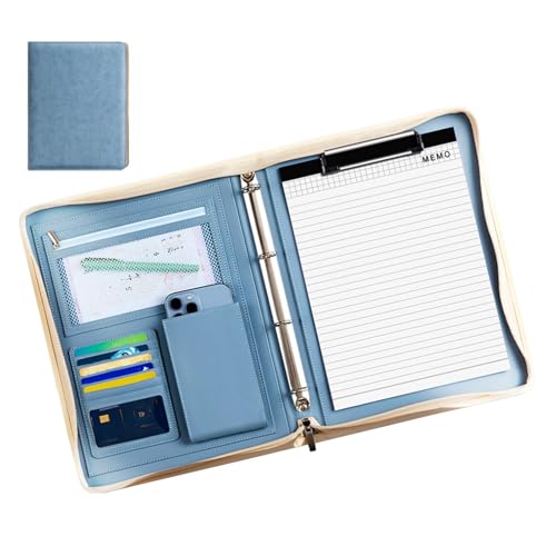 Leder-Padfolio, Reise-Organizer für Tablet | Professioneller Folio-Organizer mit mühelosem Zugriff mit A4 Notizblock, Lebenslauf-Ordner, A4-Dokumentenordner, Jurisdi-Notizblock Leder-Padfolio, Reise-Organizer für Tablet | Professioneller Folio-Organizer mit mühelosem Zugriff mit A4 Notizblock, Lebenslauf-Ordner, A4-Dokumentenordner, Jurisdi-Notizblock von Generic