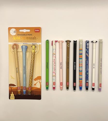 Legami Stifte Bundle - Set mit 12 Legami löschbaren Gelstiften von Generic