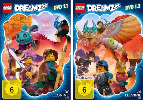 Lego (DreamZzz) - Staffel 1.1 + 1.2 im Set - Deutsche Originalware [2 DVDs] von Generic