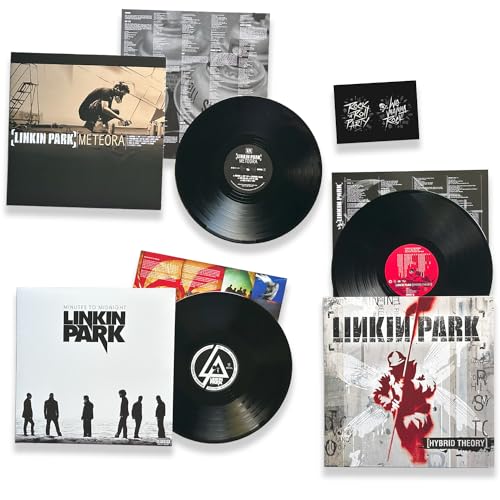 Linkin Park "Early 2000's" 3 Vinyl Collection: Hybrid Theory / Meteora / Minutes To Midnight / + Including Bonus Art Card von Generic