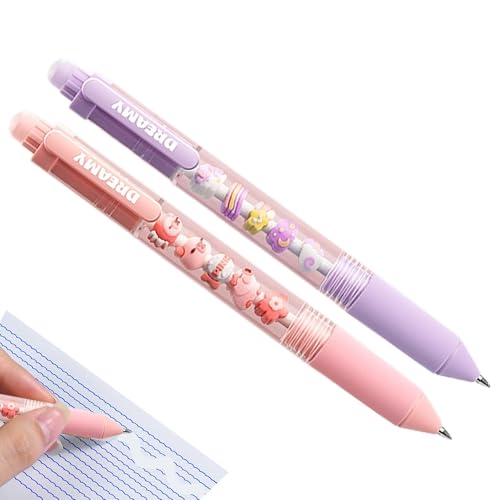 Löschbare Stifte, löschbare Gelschreiber mit Radiergummi, Schreibgelbeutel, 0,5 mm feine Spitze, blaue Tinte, weiche Schreibstifte für Plani-Journal Löschbare Stifte, löschbare Gelschreiber mit Radiergummi, Schreibgelbeutel, 0,5 mm feine Spitze, blaue Tinte, weiche Schreibstifte für Plani-Journal von Generic