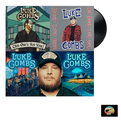 Luke Combs 'Complete Vinyl Discography' Collection: "This One's For You" / "What You See Is What You Get" / "Growin' Up" / "Gettin' Old" / + Including Bonus Art Card von Generic
