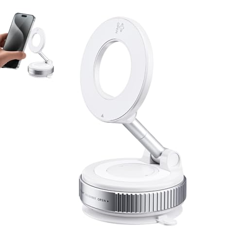 Magnetische Telefonhalter-VACUUM Lagnet einhändig schwebende Telefonhalterung, starker Magnet 360 Grad verstellbar für Mobiltelefone | Dashbo Autotelefon Magnetische Telefonhalter-VACUUM Lagnet einhändig schwebende Telefonhalterung, starker Magnet 360 Grad verstellbar für Mobiltelefone | Dashbo Autotelefon von Generic