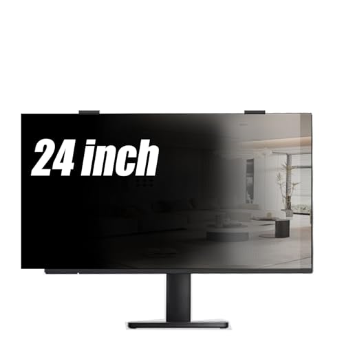 Magnetischer 24 Zoll Computerhängesichtsschutz HD Augenfreundlich Antireflexions-Blaulichtfilter Einfach Zu Bedienen/Antireflexion,24inch(547mm*320mm) von Generic