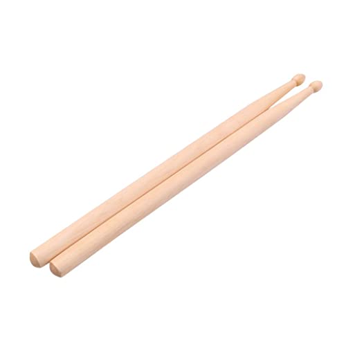 Maple 5A Drumsticks, 5A Maple Drum Sticks, Kids Drum Sticks, Wood Drum Sticks, Natural Color von Generic