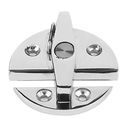Marine Edelstahl -Turnknopfverriegelungsschloss für Bootsschrank Hatchway Accessoires Marine Hardware Leicht Langlebig auf Bootszentrum -Konsole -Türen von Generic