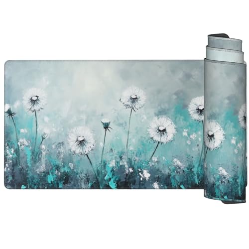 Mauspad Blau Mousepad XXL 1200 X 600 mm, Schreibtischunterlage Berg Mauspad Gaming Mouse Pad, Mousepad mit Verbessert Präzision und Geschwindigkeit, Rutschfeste Gummibasis, Schreibtisch Zubehör Q1148 von Generic