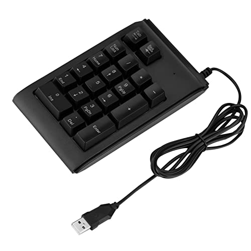 Mechanischer Nummernblock, Mechanischer Nummernblock, USB-Zifferntastatur, Mechanisches Touch-Feeling, 19-Tasten-3-Farben-Tastatur, Nummernblock, Nummernblock von Generic