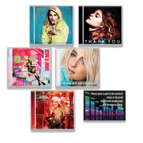Meghan Trainor CD Complete Discography: Title / Thank You / Takin' It Back / Treat Myself / A Very Trainor Christmas / + Including Bonus Art Card von Generic