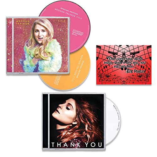 Meghan Trainor - Special Edition CD Collection: Limited Special Edition Album 'Title' With 4 Bonus Tracks and DVD + Thank You Deluxe Edition + Bonus Art Card von Generic