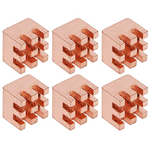 Messing-Kühlkörper, Heizkörper 10 Stück für Router für IC-Heizkörper für CPU für Elektronenröhren für Module für Netzteile für Transistoren Messing-Kühlkörper, Heizkörper 10 Stück für Router für IC-Heizkörper für CPU für Elektronenröhren für Module für Netzteile für Transistoren von Generic
