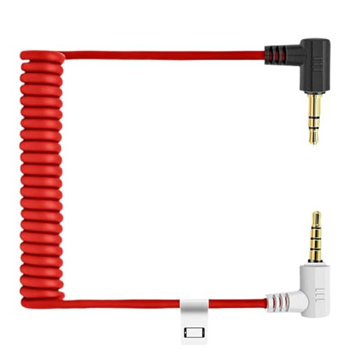 Mikrofonkabel, Audiokabel für Lautsprecher – Mikrofonadapter 3,5 mm mit Verbindungskabel für Laptop – Gesang und Aufnahme Mikrofonkabel, Audiokabel für Lautsprecher – Mikrofonadapter 3,5 mm mit Verbindungskabel für Laptop – Gesang und Aufnahme von Generic