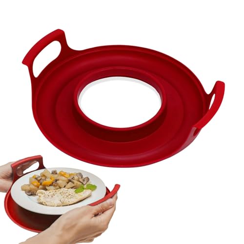 Mikrowellen Schalenhalter Für Heiße Speisen, Kühlbehälter Für Die Mikrowelle Mit Griffen Tablett Schüssel Mikrowellen Kühlkorb Für Schüsseln, Teller Und Mikrowellengerichte Mikrowellen Schalenhalter Für Heiße Speisen, Kühlbehälter Für Die Mikrowelle Mit Griffen Tablett Schüssel Mikrowellen Kühlkorb Für Schüsseln, Teller Und Mikrowellengerichte von Generic