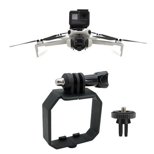 Mini 4 Pro Drohne Kamera Halterung Top Carry Verlängerung Halterung mit 1/4 Schraube Stativ Mount Adapter Kompatibel für DJI Mini 4 Pro/Mini 3 Pro/Mini 3 Drohne Zubehör für Action Kamera/LED Flight von Generic