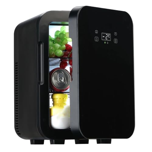 Mini-Kühlschrank für Schlafzimmer, 10 l, für die Hautpflege, mit Fächern, Make-up-Kühler, Touchscreen-Steuerung Mini-Kühlschrank für Schlafzimmer, 10 l, für die Hautpflege, mit Fächern, Make-up-Kühler, Touchscreen-Steuerung von Generic