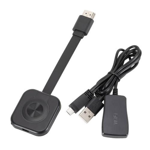-Projektor – Smartphone-Projektor | Kabelloser Streaming-Projektor mit 4K-Display – Handy-Zubehör, Plug-and- -Projektor für Videos, Demos, Musik, Dokumente, Spiele, Schwarz -Projektor – Smartphone-Projektor | Kabelloser Streaming-Projektor mit 4K-Display – Handy-Zubehör, Plug-and- -Projektor für Videos, Demos, Musik, Dokumente, Spiele, Schwarz von Generic