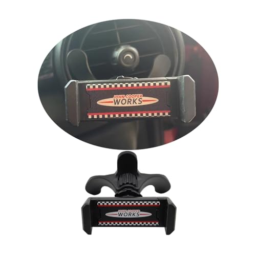 MINI R55 R56 R57 R58 R59 JCW Handyhalterung Auto, 360 Grad Vent KFZ Halterung für Mini Cooper One/S/JCW R55 R56 R57 R58 R59(JCW) von Generic