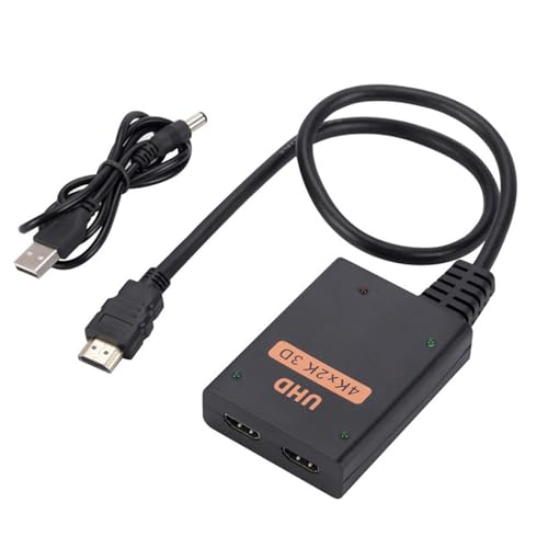 Monitor-HD-Splitter, HD-Splitter 1 In 2 Out | 1-zu-2-Wege-HD-Splitter - 1- Bis 2-Wege-HD-Splitter-Hub, 4K-HD-Verteiler HDTV, Monitor, Projektor hd-kabelsplitter hd-kabelsplitter 1 in 2 Out hd-Kabe Monitor-HD-Splitter, HD-Splitter 1 In 2 Out | 1-zu-2-Wege-HD-Splitter - 1- Bis 2-Wege-HD-Splitter-Hub, 4K-HD-Verteiler HDTV, Monitor, Projektor hd-kabelsplitter hd-kabelsplitter 1 in 2 Out hd-Kabe von Generic