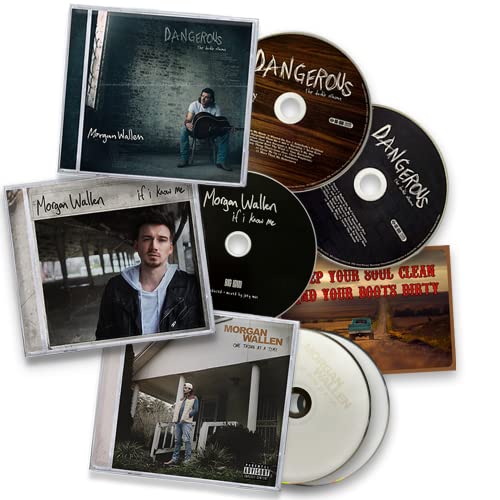 Morgan Wallen 3 CD: If I Know Me / Dangerous: Double Album / One Thing At A Time / + Including Bonus Art Card Morgan Wallen 3 CD: If I Know Me / Dangerous: Double Album / One Thing At A Time / + Including Bonus Art Card von Generic