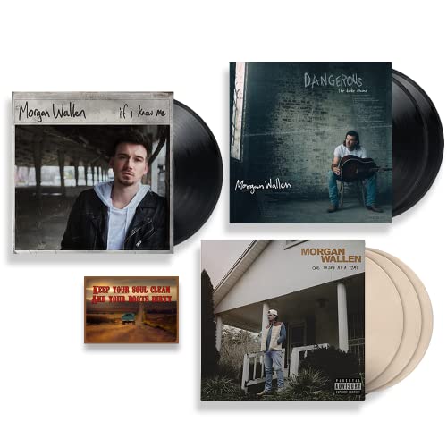 Morgan Wallen Vinyl Discography: If I Know Me / Dangerous: The Double Album / One Thing At A Time / + Including Bonus Art Card von Generic