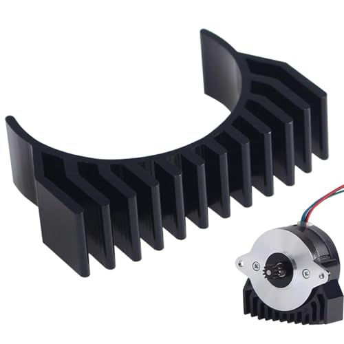 Motorkühlkörper aus Aluminium, Motorkühlkörper für Drucker | Aluminium-Kühlkörper für 36 mm Motor | Exter-Kühler Zubehör für Drucker von Generic