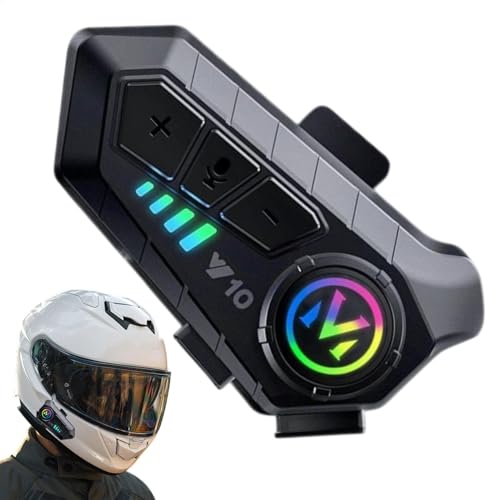 Motorradhelm-Kopfhörer – kabelloser Kopfhörer wasserdicht | Motorhelm-Kopfhörer mit hohem Akku, intelligenter Geräusch-Kopfhörer, Akku von Generic