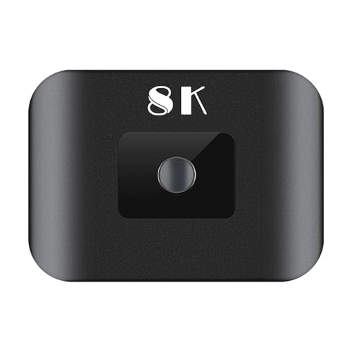 Multimedia-Schnittstelle, HD 2 x 1, Multimedia-Schnittstelle, HD 8K Multimedia-Schnittstelle, HD 2X1, 48 Gbit/s, Multimedia-Schnittstelle aus Metall für BLU-Ray-Player Multimedia-Schnittstelle, HD 2 x 1, Multimedia-Schnittstelle, HD 8K Multimedia-Schnittstelle, HD 2X1, 48 Gbit/s, Multimedia-Schnittstelle aus Metall für BLU-Ray-Player von Generic